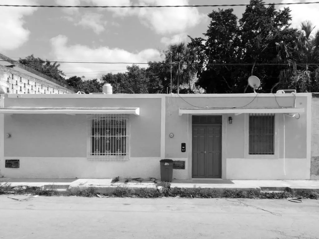 Street façade before renovation